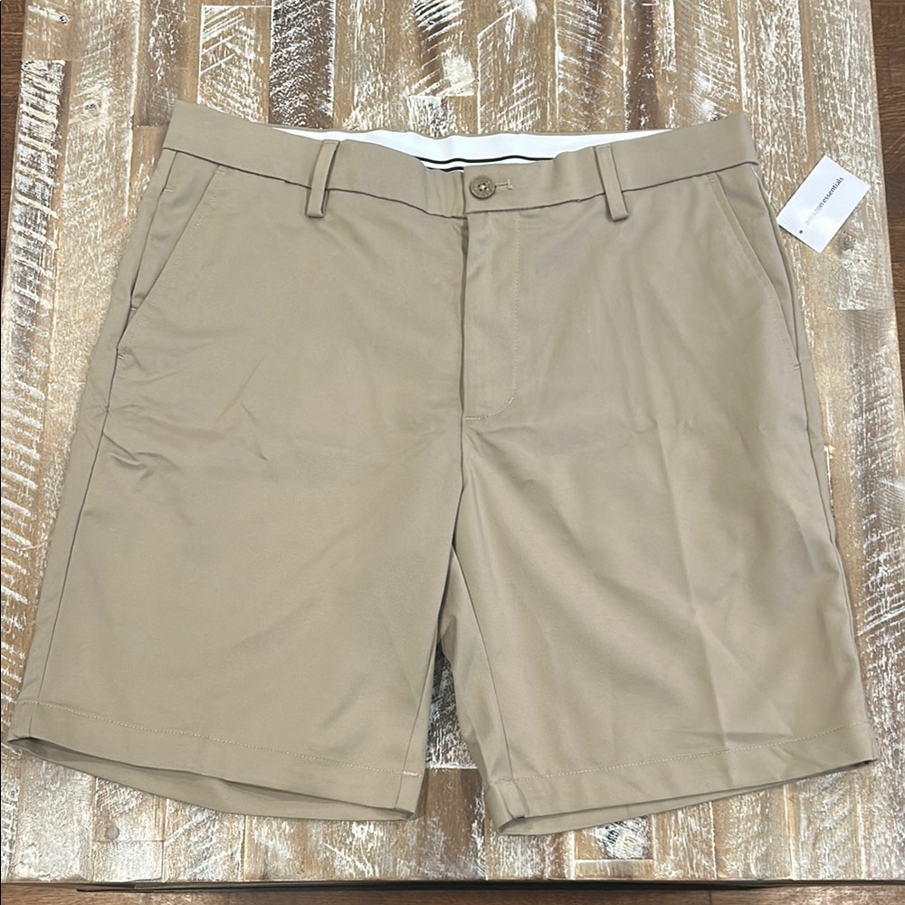 Men's Tan Shorts 9 inch inseam